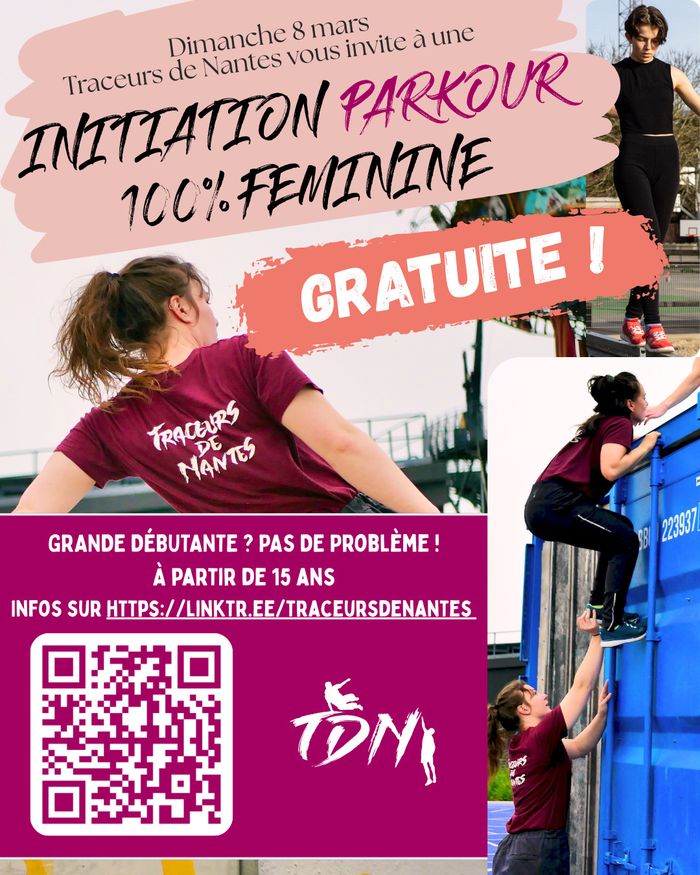 Parkour Initiation gratuite 8 mars  - Journée des Droits des Femmes