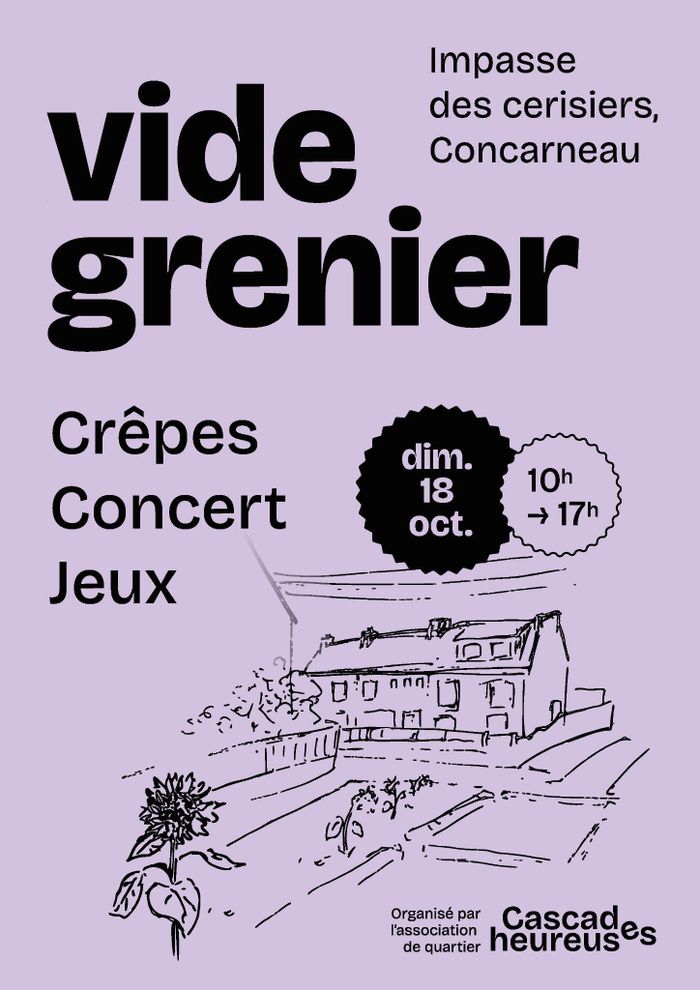Vidégrenier : Crêpes, Concert et Jeux