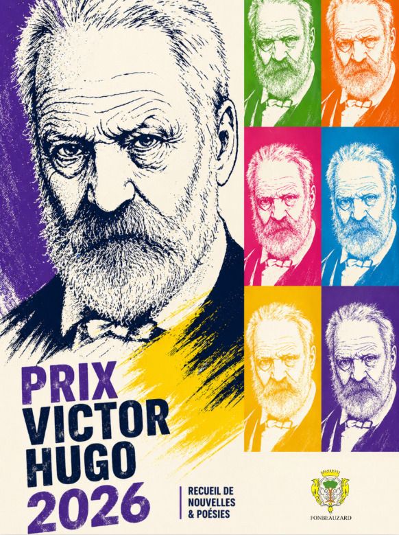 Prix Victor Hugo 2026 - Jusqu'au 15 août