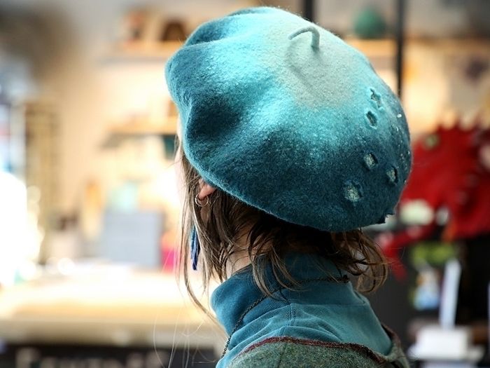 Béret ou chapeau en feutre