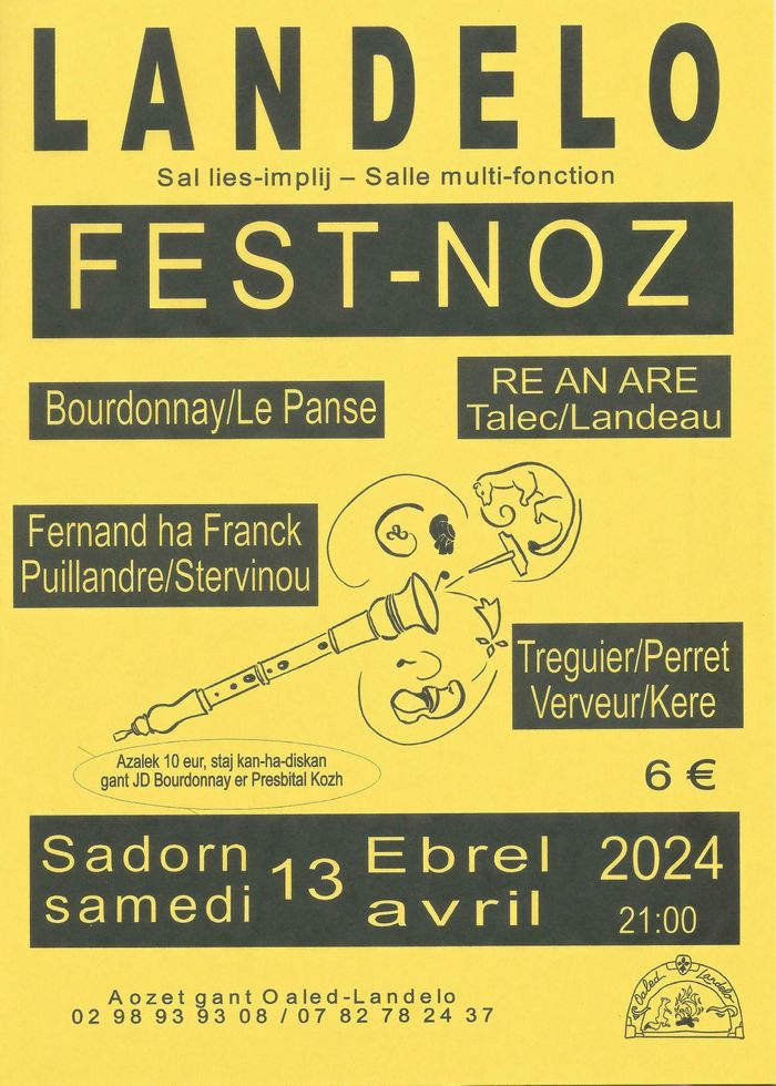 Fest-noz à Landeleau