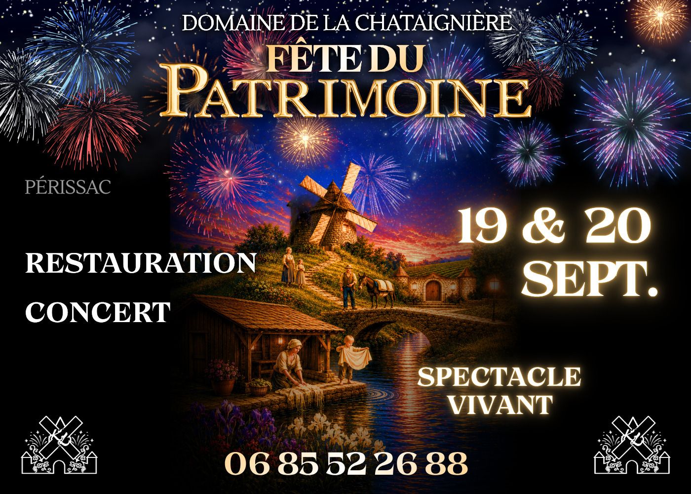 Il était une fois un domaine... où le passé reprend vie le temps d'un week-end !