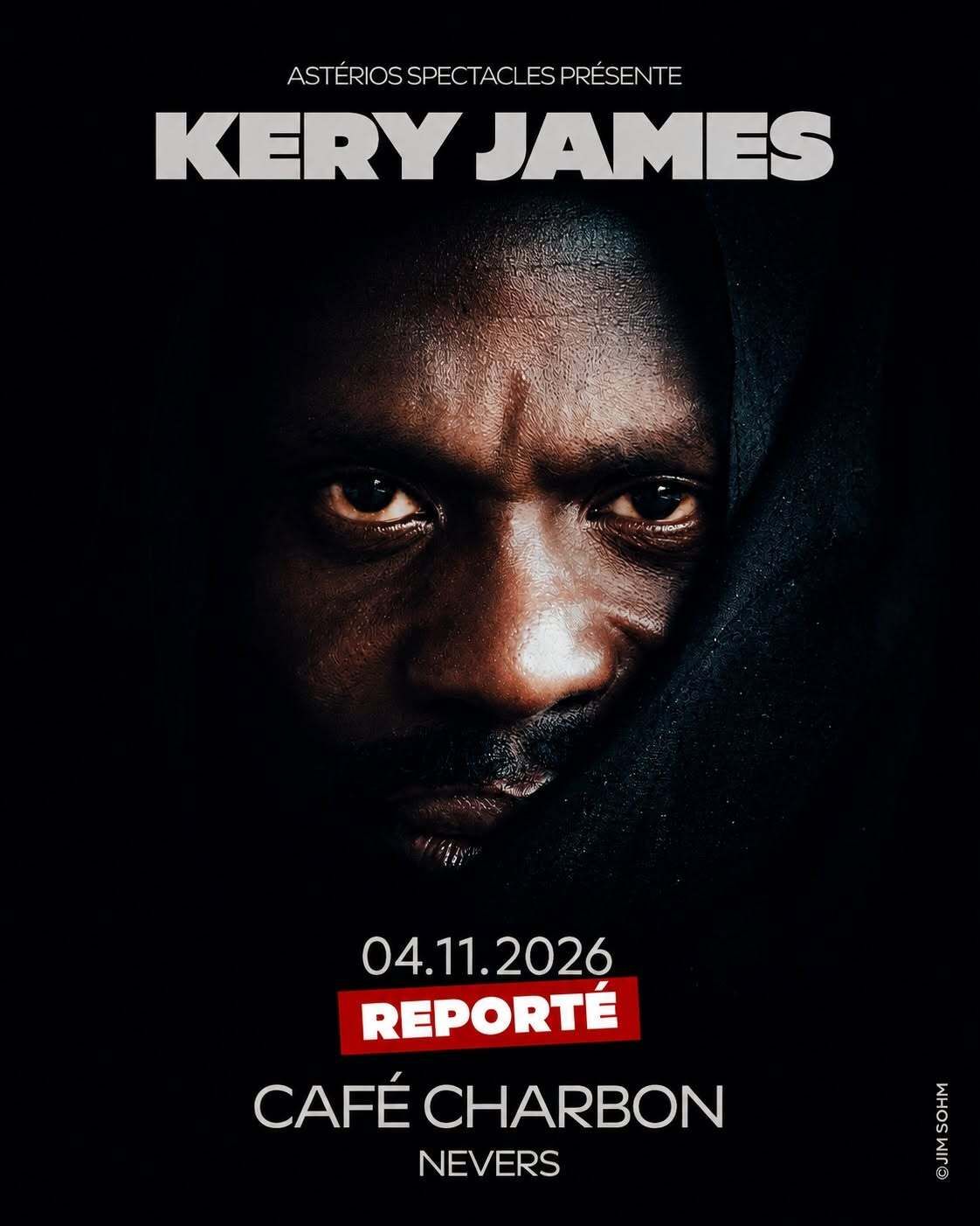 NOUVELLE DATE : Quartiers Créatifs et Culturels Saison 4 - Concert Kery James 04.11.2026