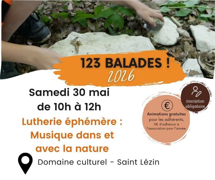 Lutherie éphémère: Musique dans et avec la nature