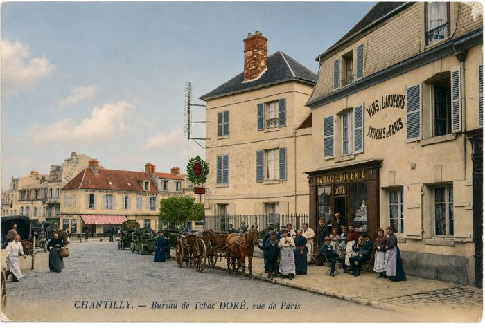 Exposition "Empreintes du temps, Chantilly par les cartes postales"