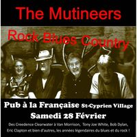 Rock blues le samedi 28 février à St Cyprien village (66)