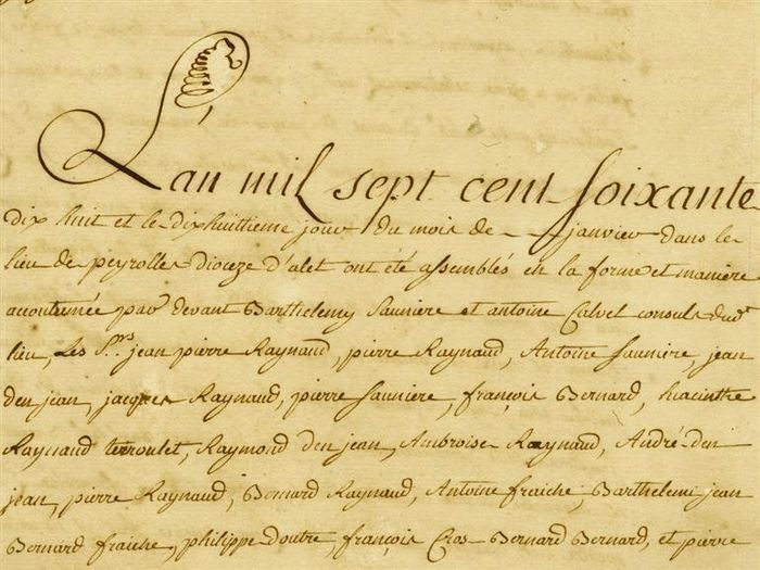 Lecture de procès d'ancien régime- niveau initiation