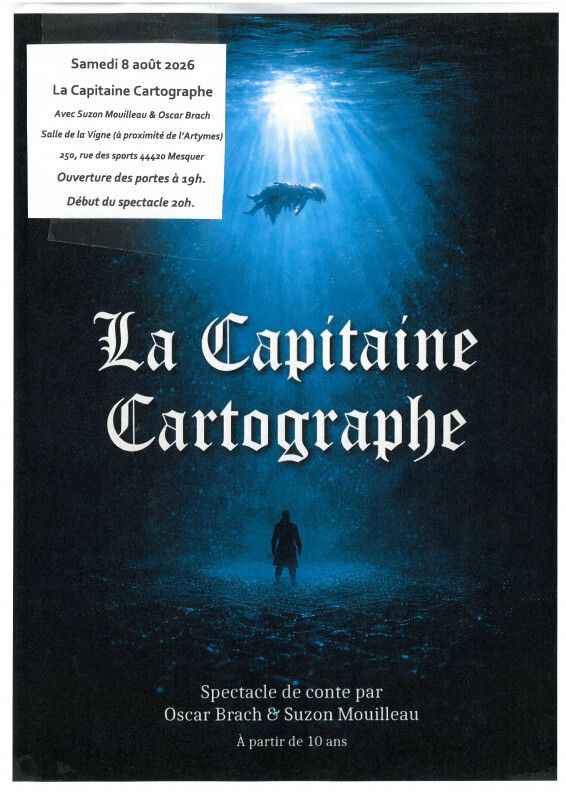 Spectacle La capitaine cartographe