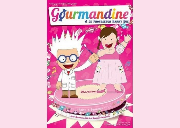 Gourmandine et le professeur Harry Bus