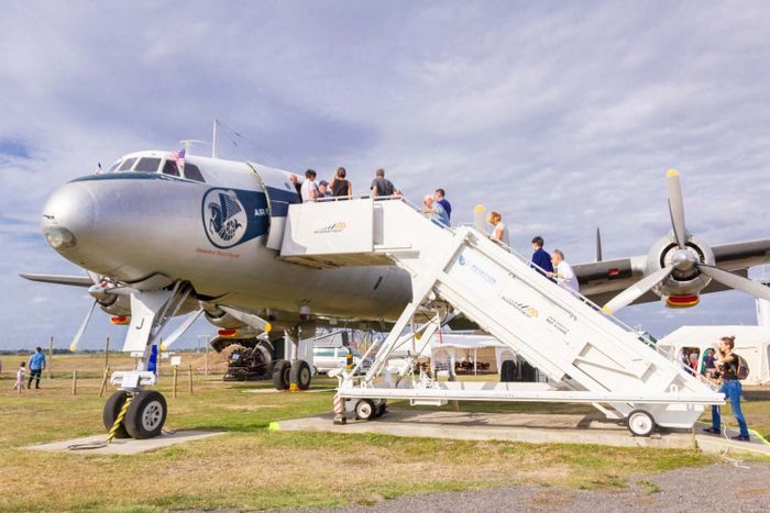 JEP - Visite d'un avion Super Constellation des années 1950