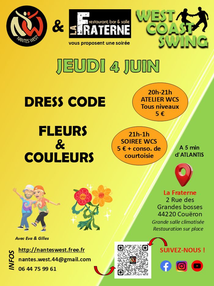 Atelier West Coast Swing + Soirée WCS