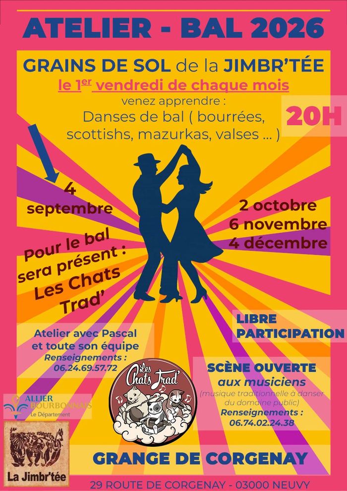 Affiche — Atelier-Bal de La Jimbr'tée