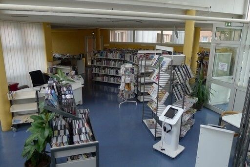 Visite de la médiathèque Madeleine