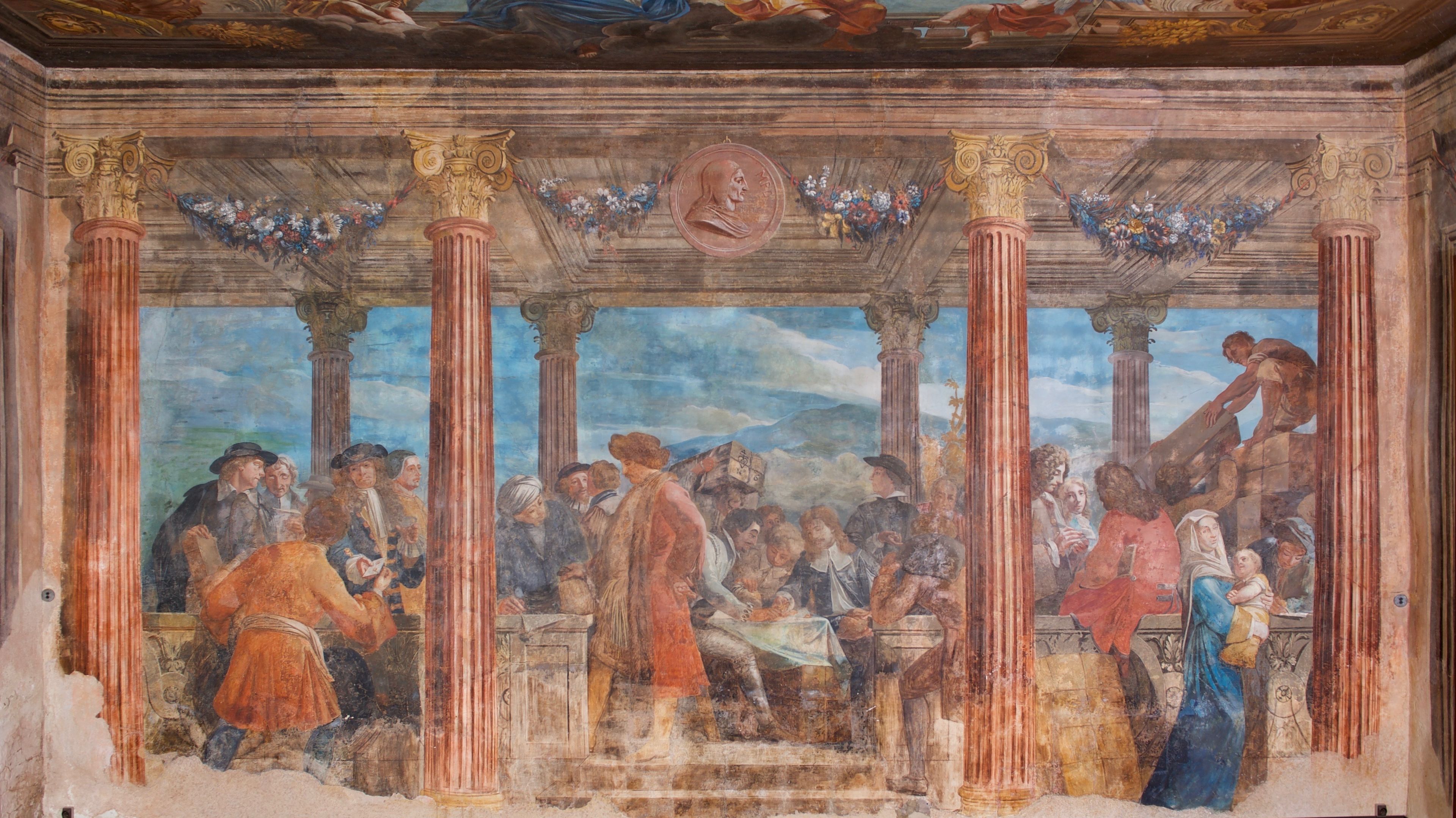 CHARLY / Visites commentées du vestibule des peintures du Domaine Melchior Philibert