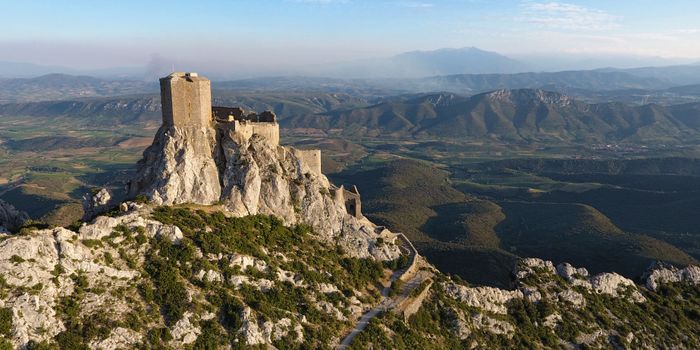Venez visiter le château de Quéribus