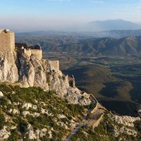 Venez visiter le château de Quéribus