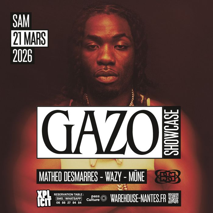XPLICIT invite GAZO en showcase exclusif à Nantes