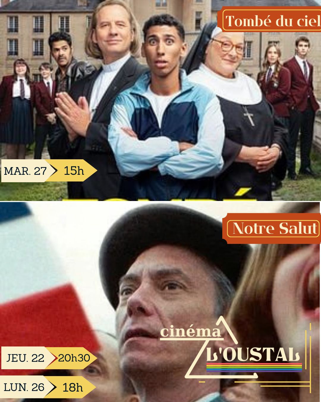 Dernières chances de découvrir ces films.