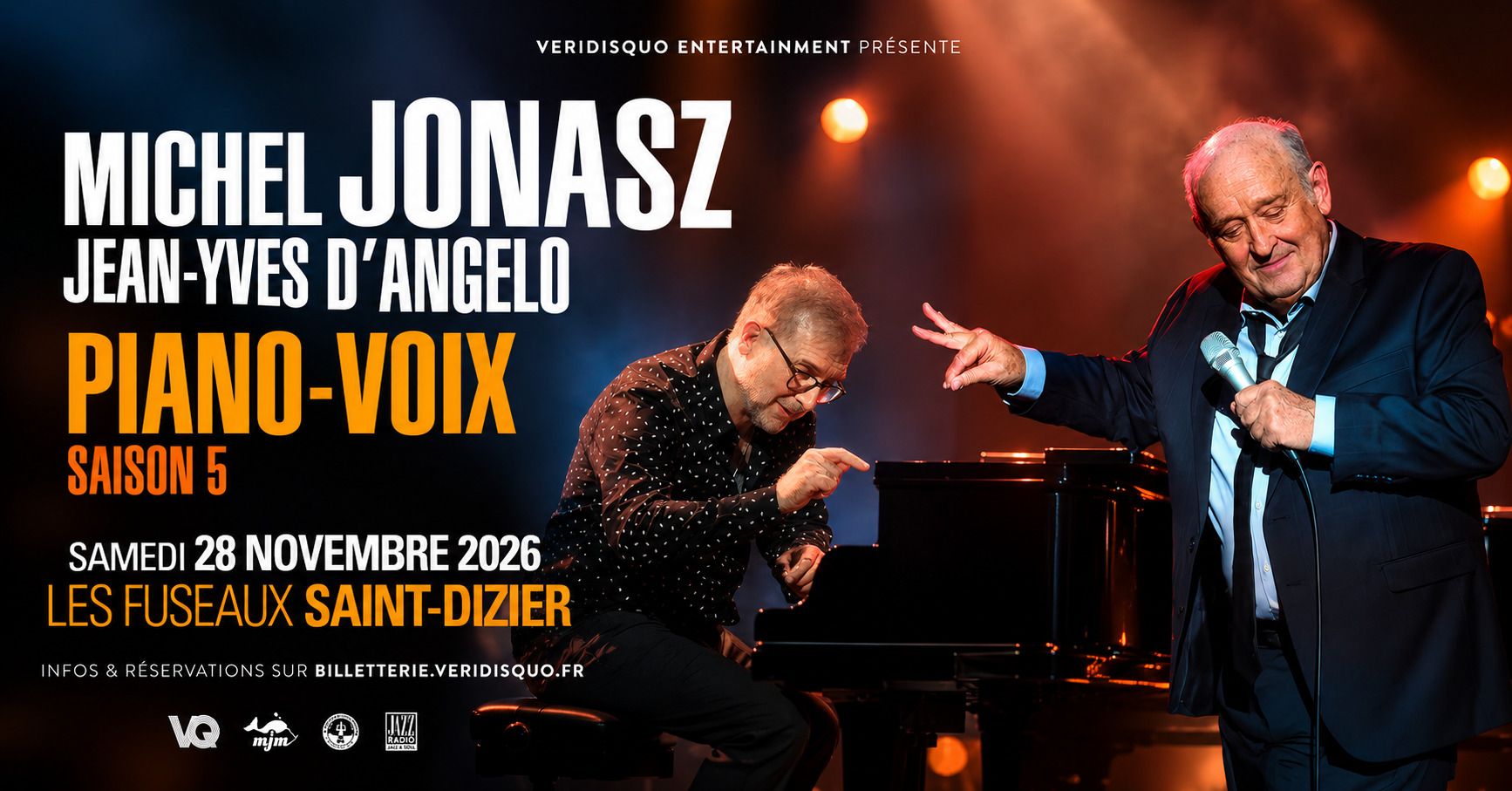 Michel Jonasz – Piano-voix avec Jean-Yves D'Angelo