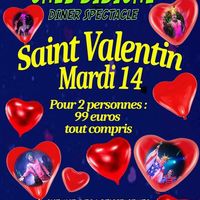 Dîner-spectacle : Saint-Valentin chez Bibiche