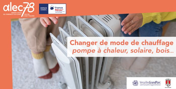Conférence Changer de mode de chauffage : pompe à chaleur, solaire, bois...