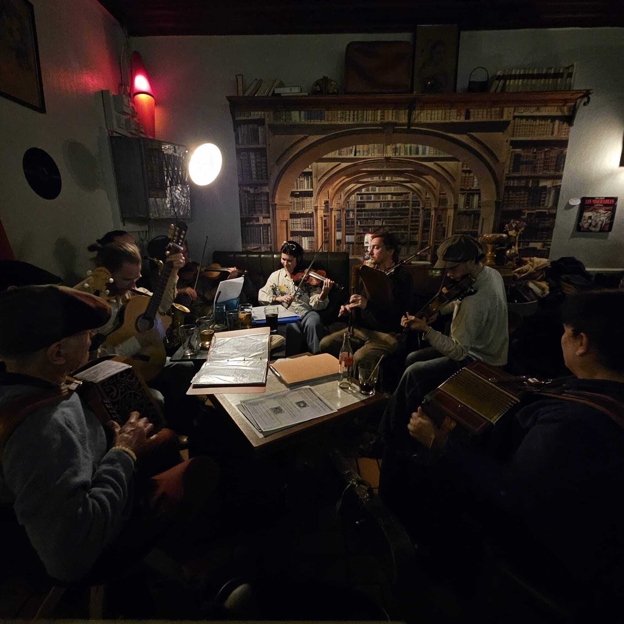 Session trad/folk à danser