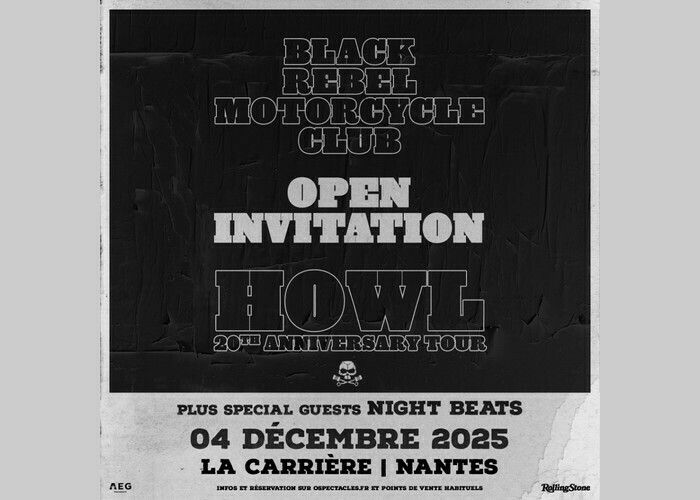 Black Rebel Motorcycle Club + Night Beats (1ère partie)