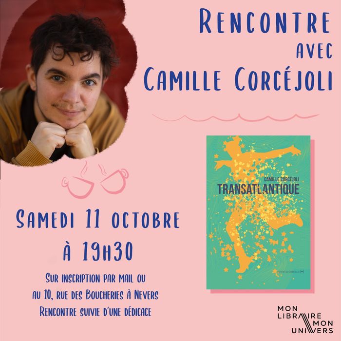 Rencontre-dédicace avec Camille Corcéjoli