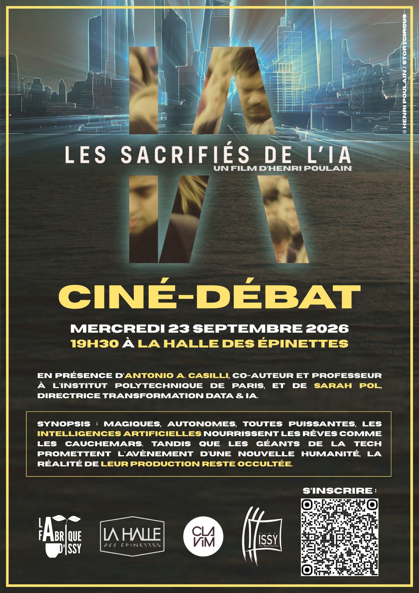 Ciné-débat "Les Sacrifiés de l'IA"