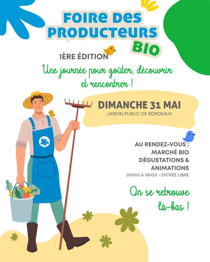 1ère Foire des producteurs Bio de Gironde à Bordeaux