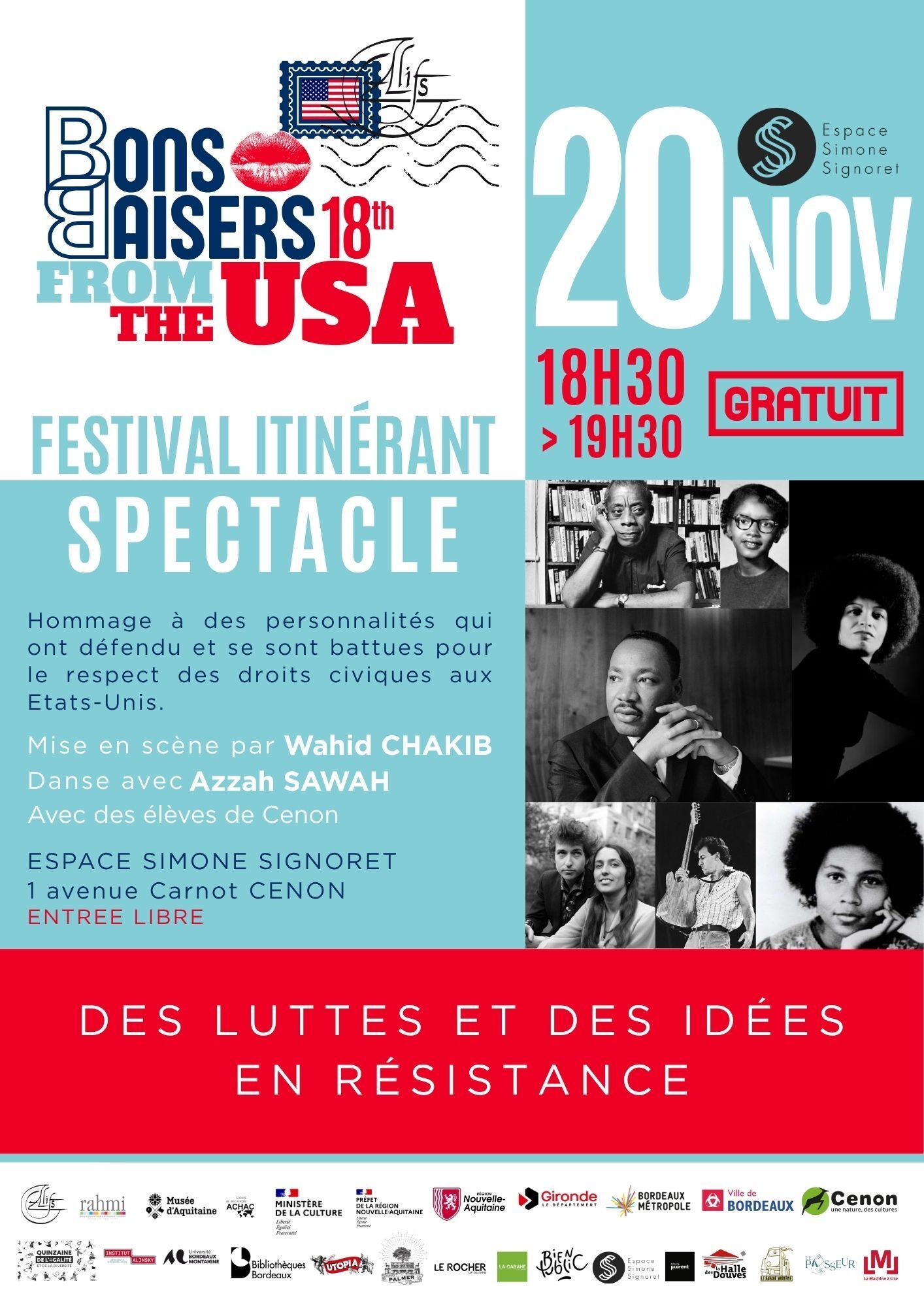 Bons Baisers from the USA - Les luttes pour les droits dans l'histoire des Etats-Unis