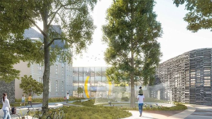 Le projet de rénovation de la bibliothèque Toussaint à Angers