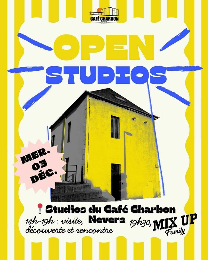 Open Studios : visite, rencontre, découverte & Concert Mix Up Family