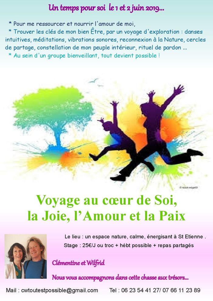 (transition intérieure) Voyage au coeur de Soi, la Joie, l'Amour et la Paix