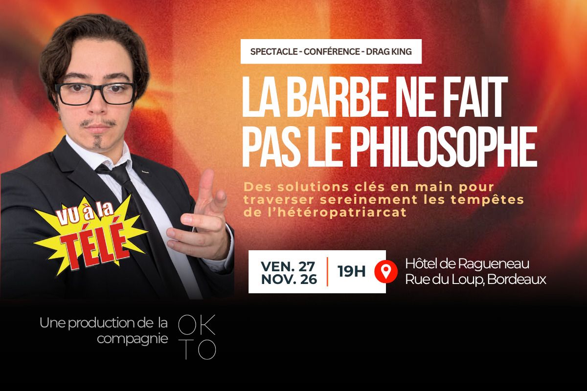 LA BARBE NE FAIT PAS LE PHILOSOPHE !