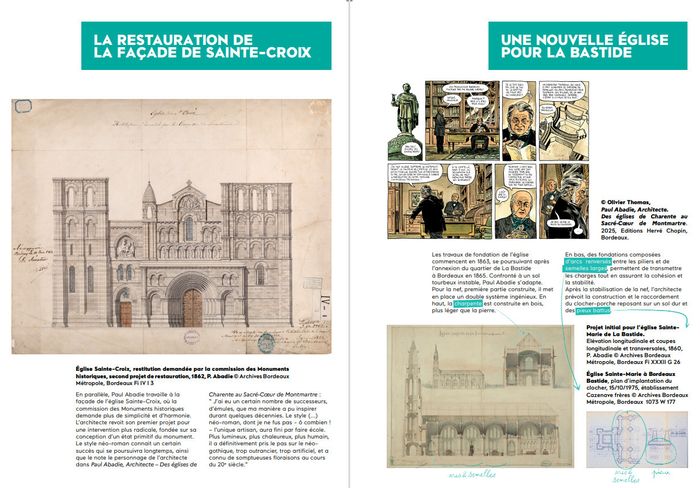 Exposition Bordeaux, Paul Abadie, Olivier Thomas : regards d’artistes sur les traces du passé - 1884 > 2026