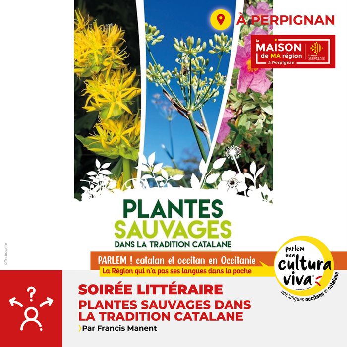 Présentation du livre "Plantes sauvages dans la tradition catalane" par Francis MANENT