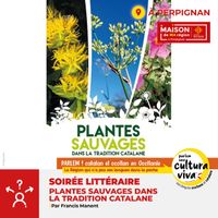 Présentation du livre "Plantes sauvages dans la tradition catalane" par Francis MANENT
