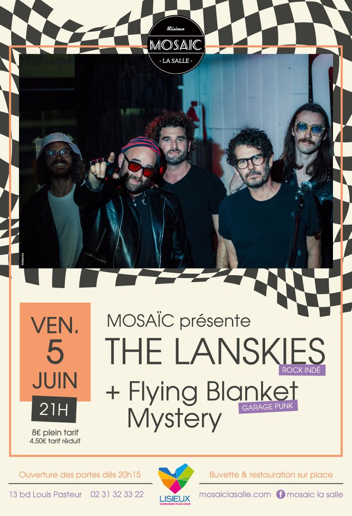 Concert - THE LANSKIES + Flying Blanket Mystery