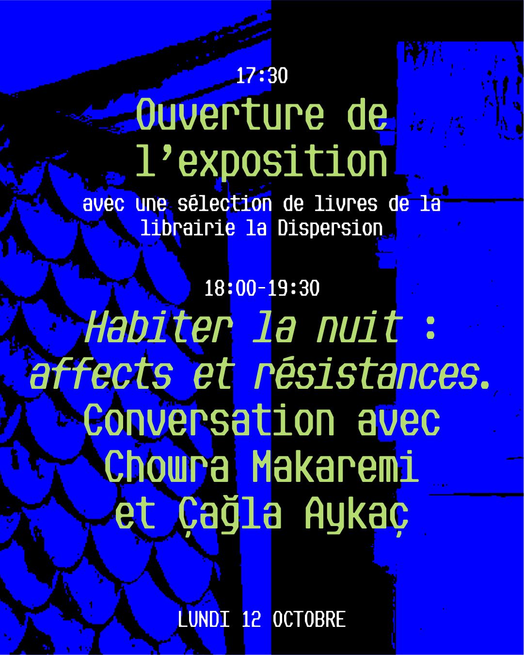 Habiter la nuit : affects et résistances. Conversation avec Chowra Makaremi et Çağla Aykaç