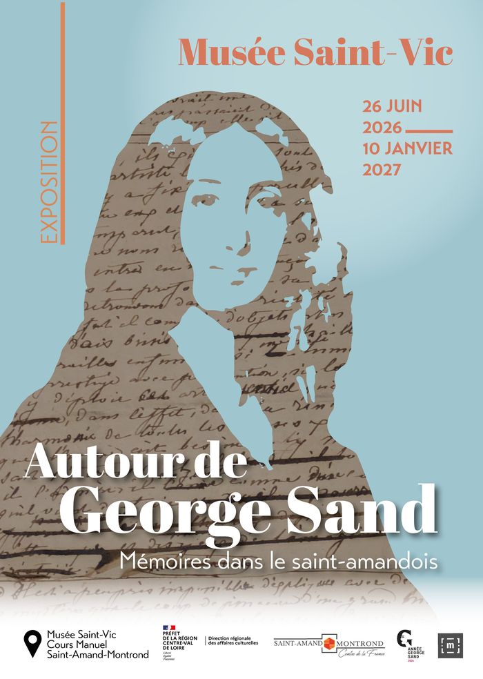 Visite guidée de l'exposition "Autour de George Sand, mémoires dans le Saint-Amandois"