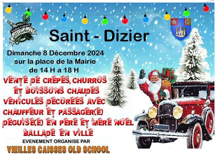 Fête de Noël avec Vieilles Caisses Old School