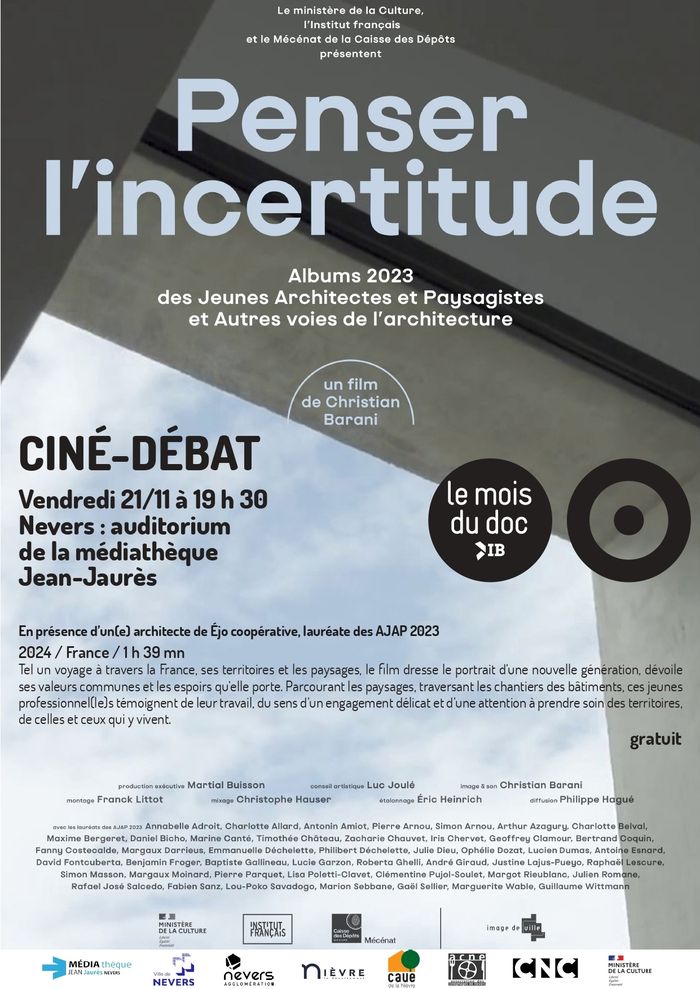 Ciné-débat "Penser l'incertitude"