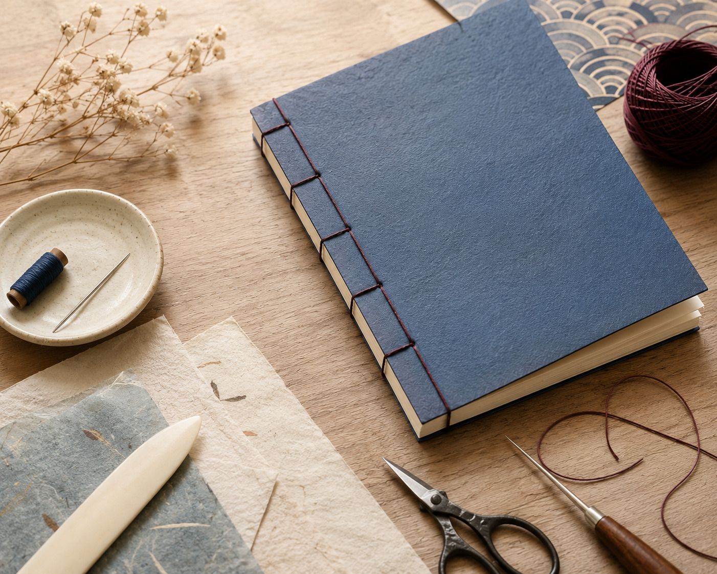 Atelier « Carnet à reliure japonaise »