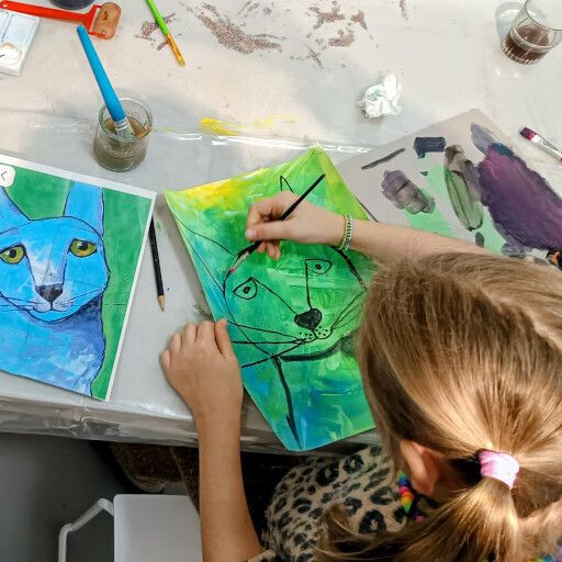 Atelier parents et enfants d'initiation à l'aquarelle