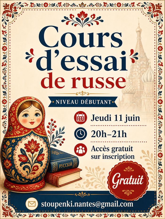 Initiation au russe avec Russies étonNantes