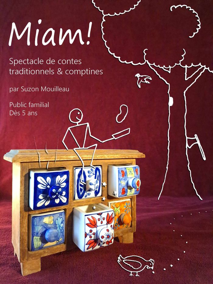 Spectacle de contes traditionnels et comptines. A partir de 5 ans