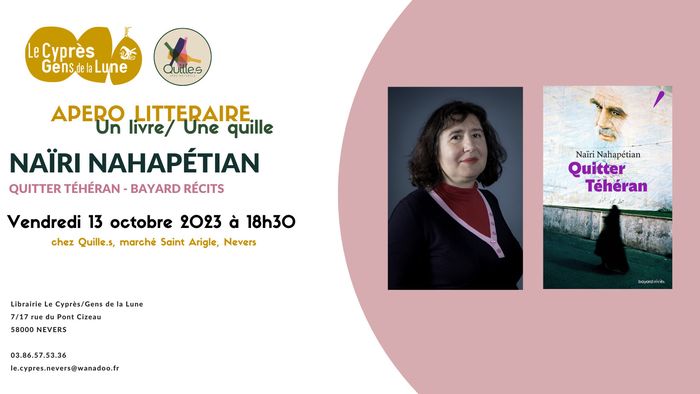Apéro littéraire avec Naïri Nahapétian