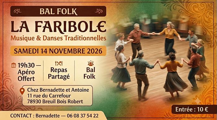Affiche — bal folk