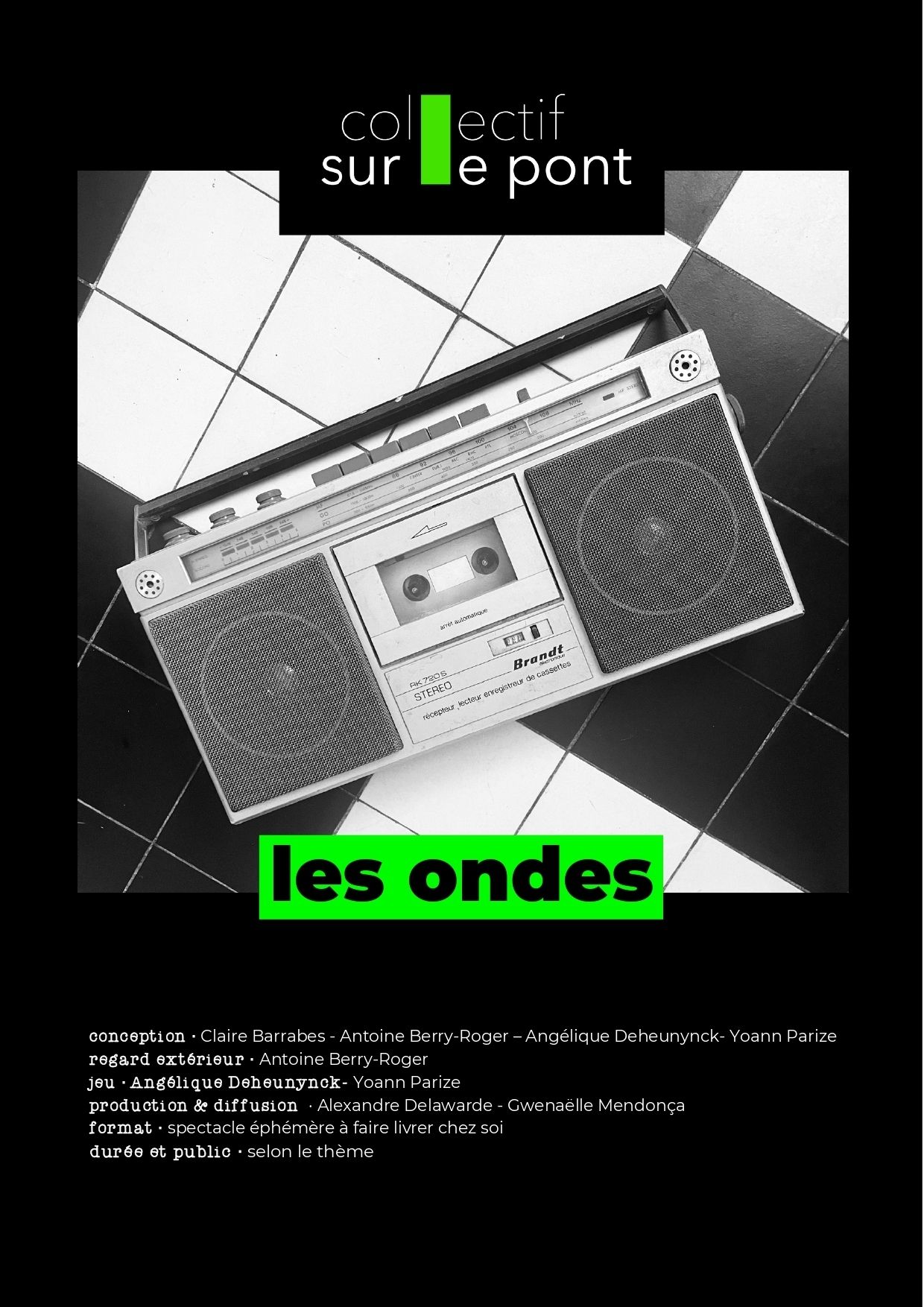 Spectacle : Les ondes invisibles. Autour des autrices oubliées
